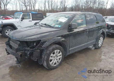 2017 Dodge Journey Se z USA, uszkodzony, nr VIN 3C4PDCAB7HT545275